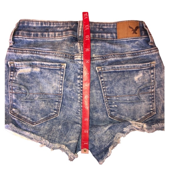 American Eagle Outfitters High Rise Shortie Super Stretch Size 0 - Picture 7 of 12